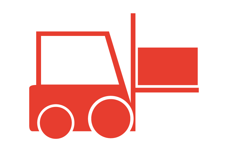 Warehousing and Distribution Icon and Link